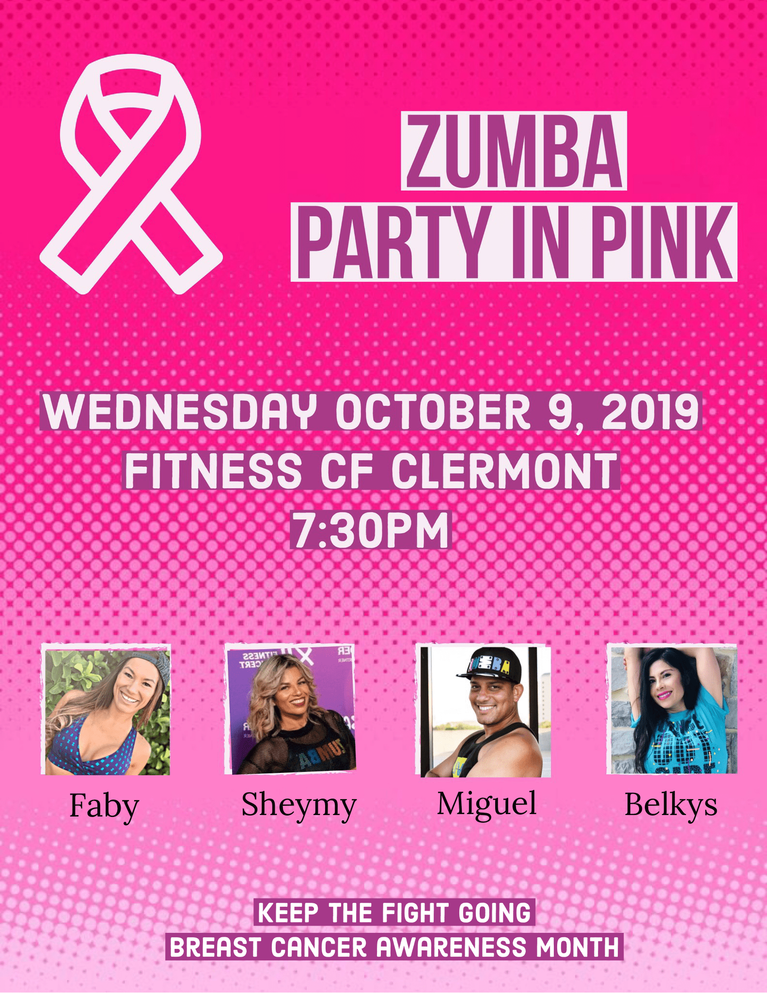 Party in Pink with Zumba!