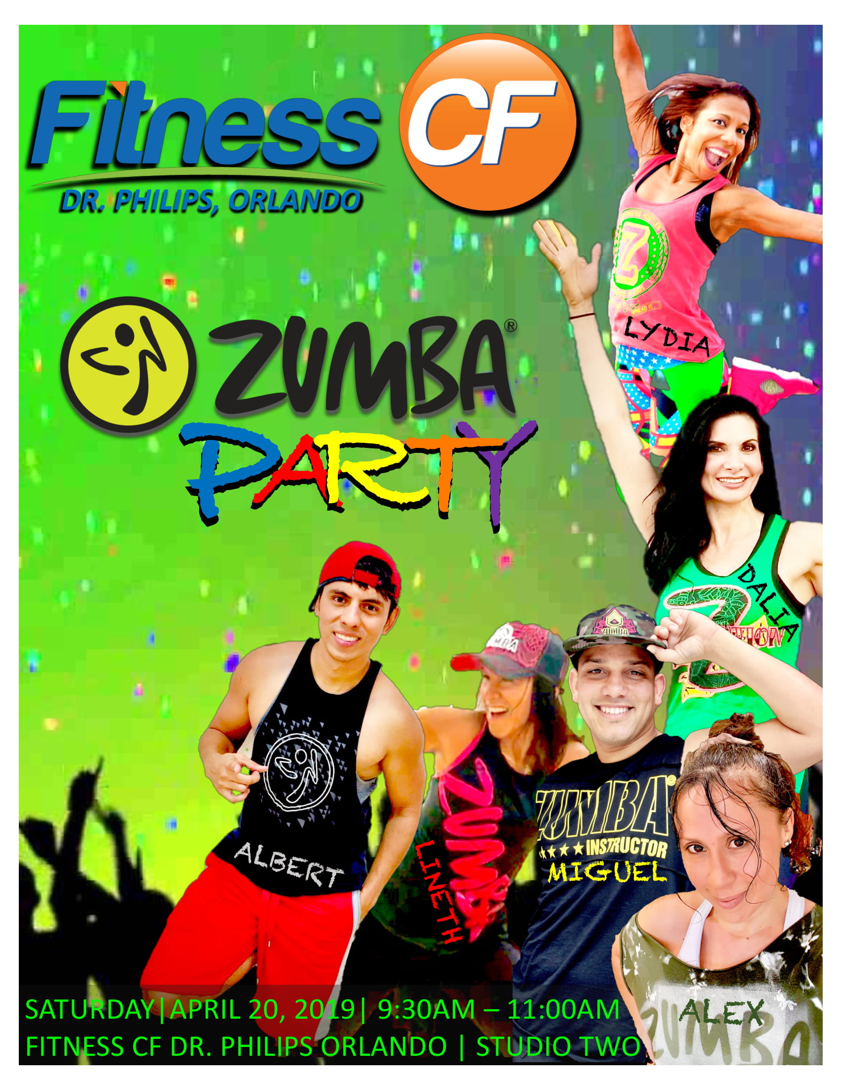 zumba dance class fitness cf orlando fl