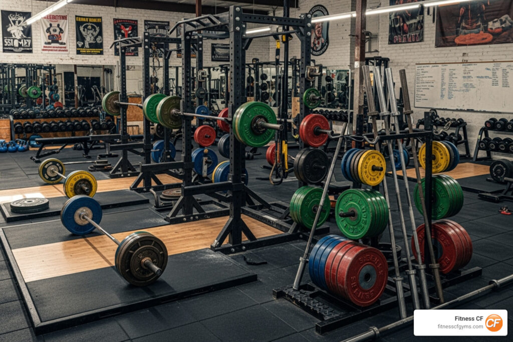 powerlifting gym