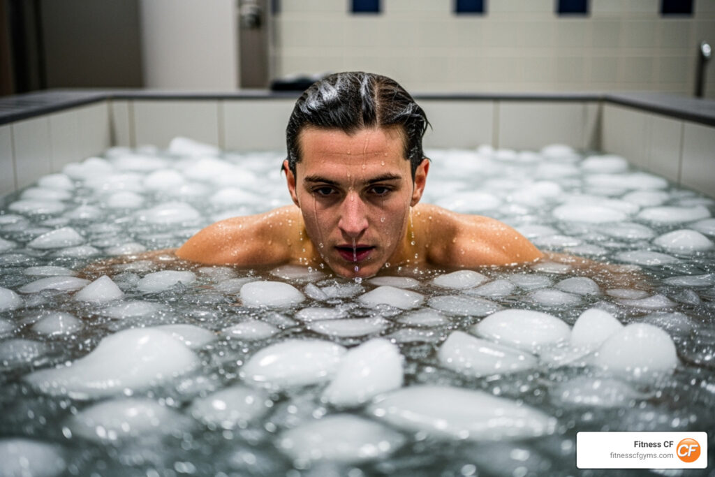 what do ice baths do