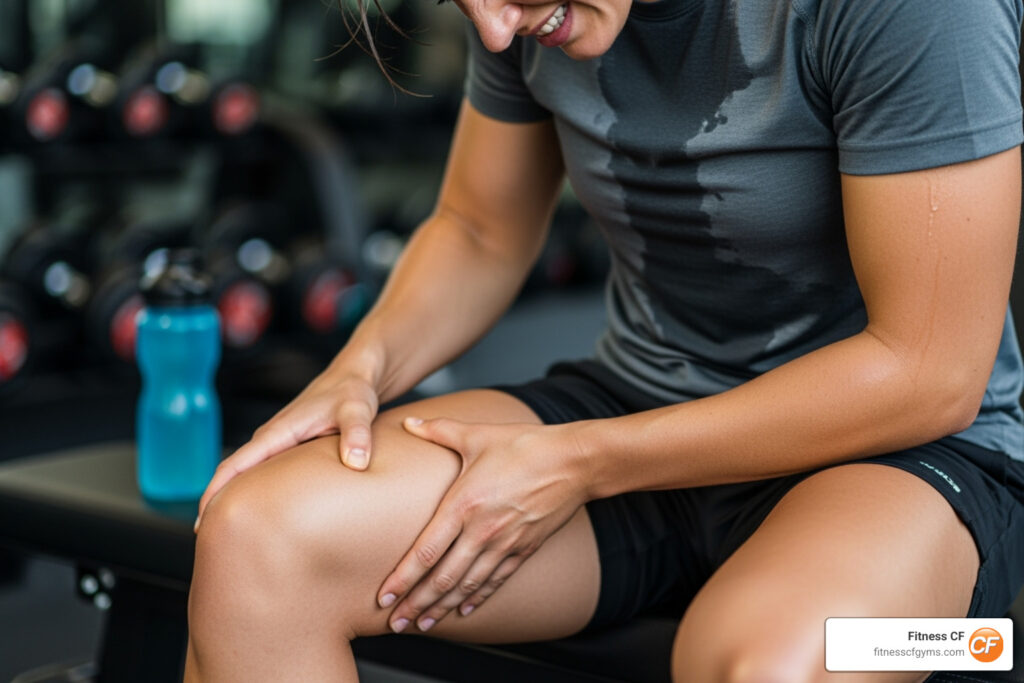 can you work out with sore muscles