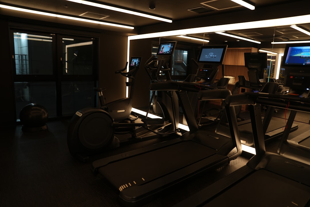 early morning gym