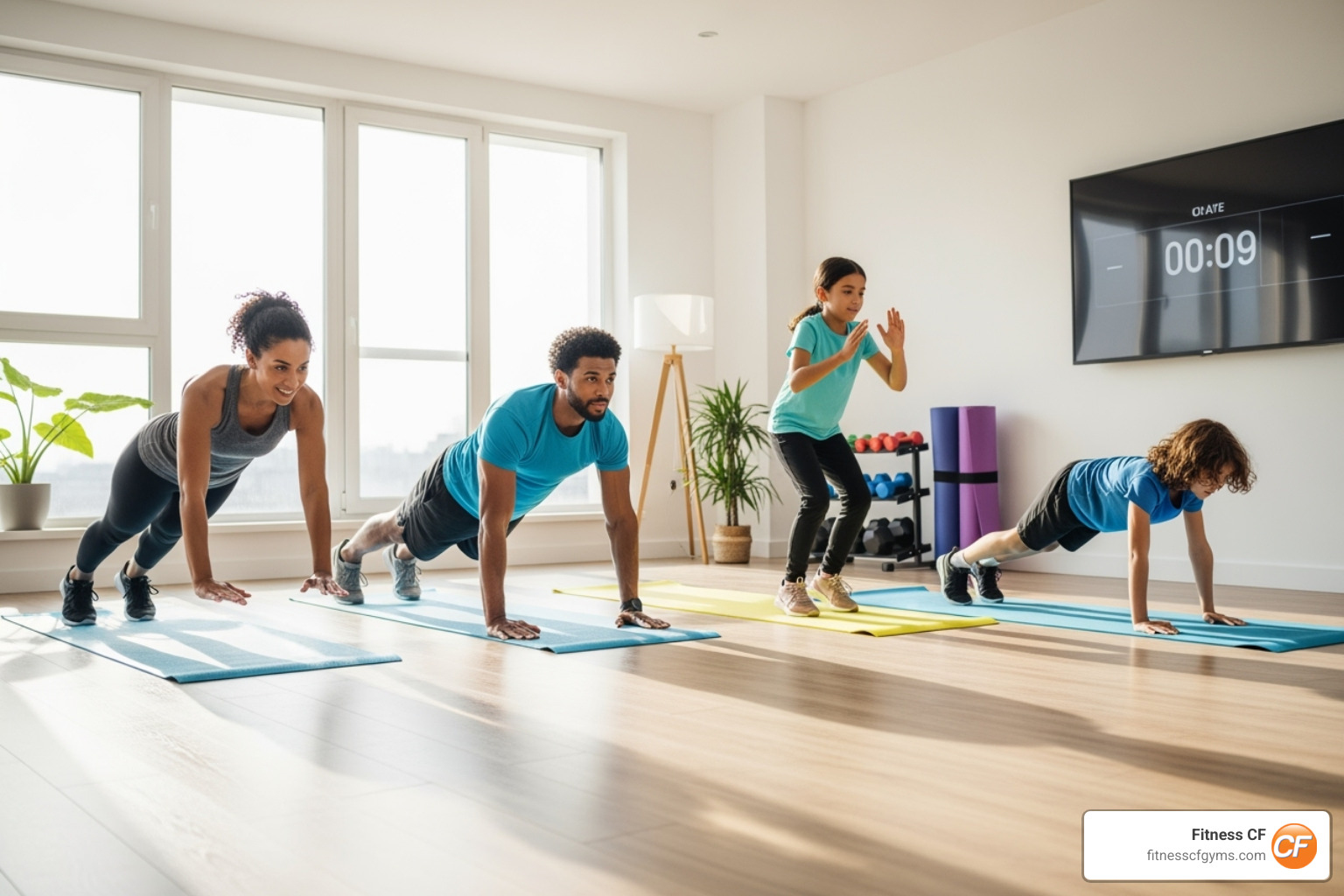 family hiit workout