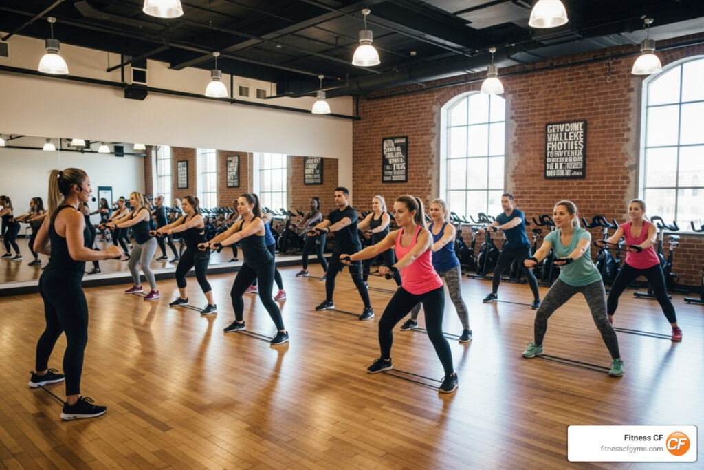 group fitness classes