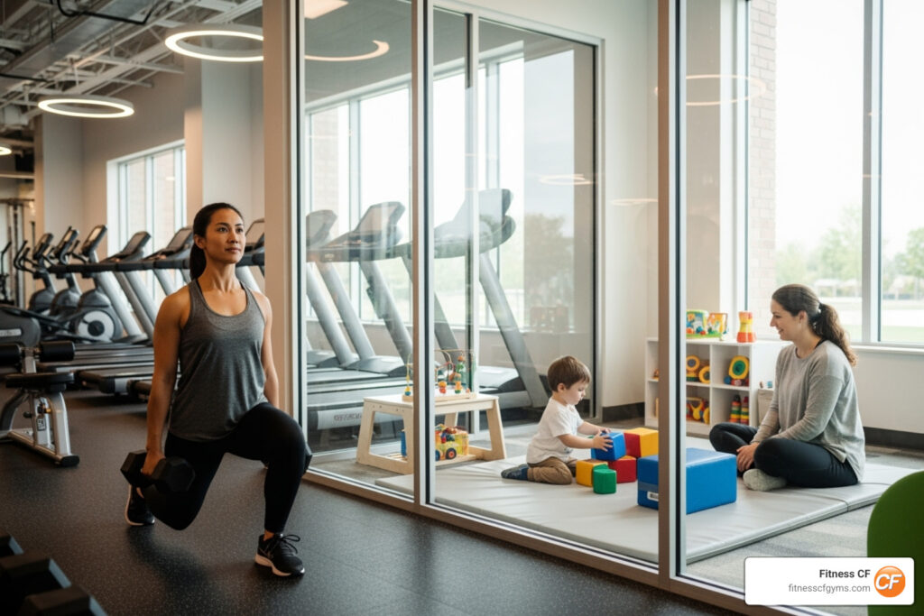 best gyms with daycare