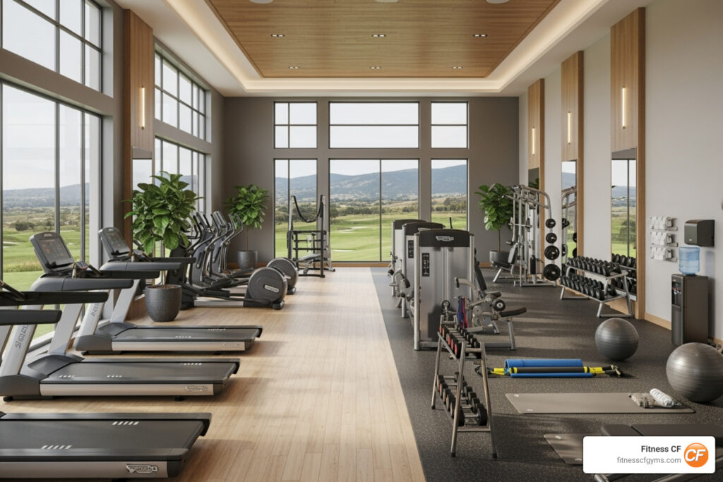 country club fitness center