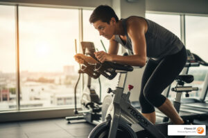 Spin bike workout
