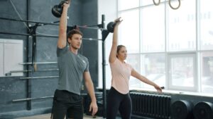 toned body gym workout