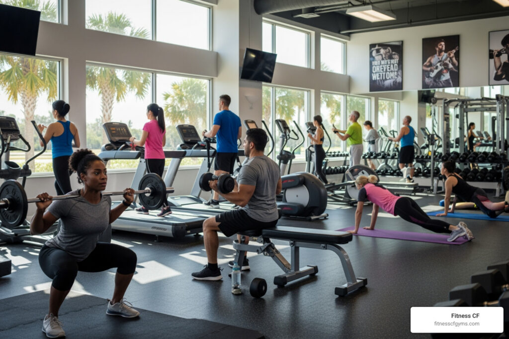 gym in central florida without yearly commitment