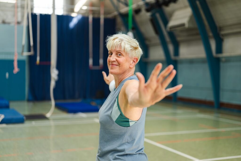 aerobics for over 60s