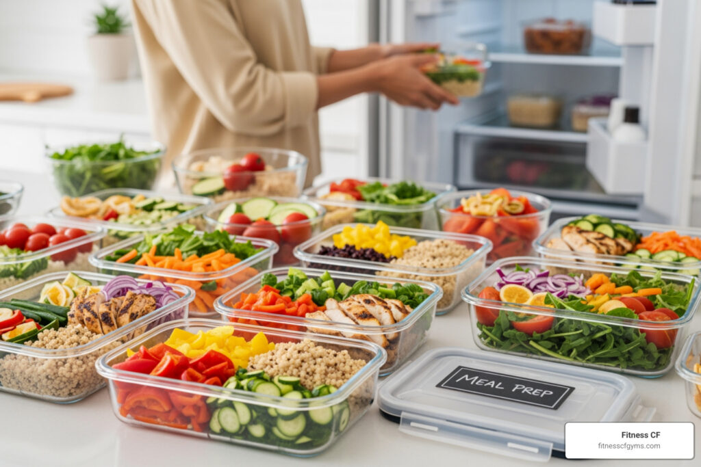 Meal prepping convenience