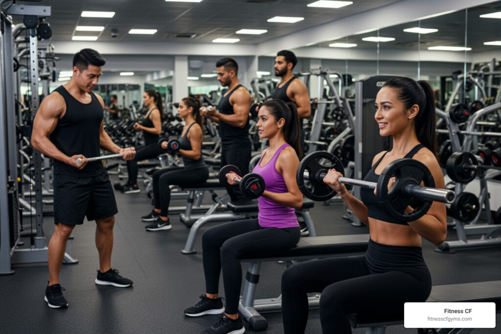 gym plan to get toned