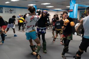 body combat fitness class
