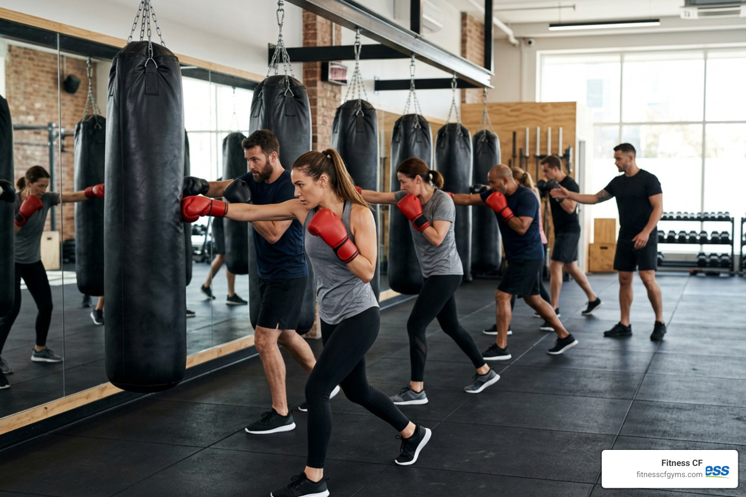 boxing cardio classes high energy group workout