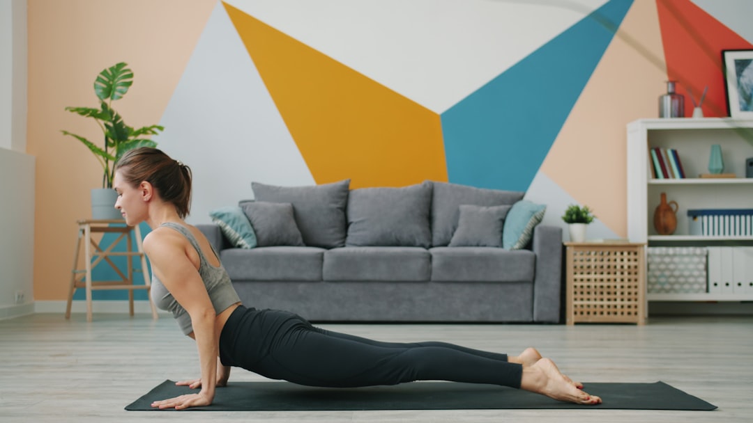upward dog yoga pose