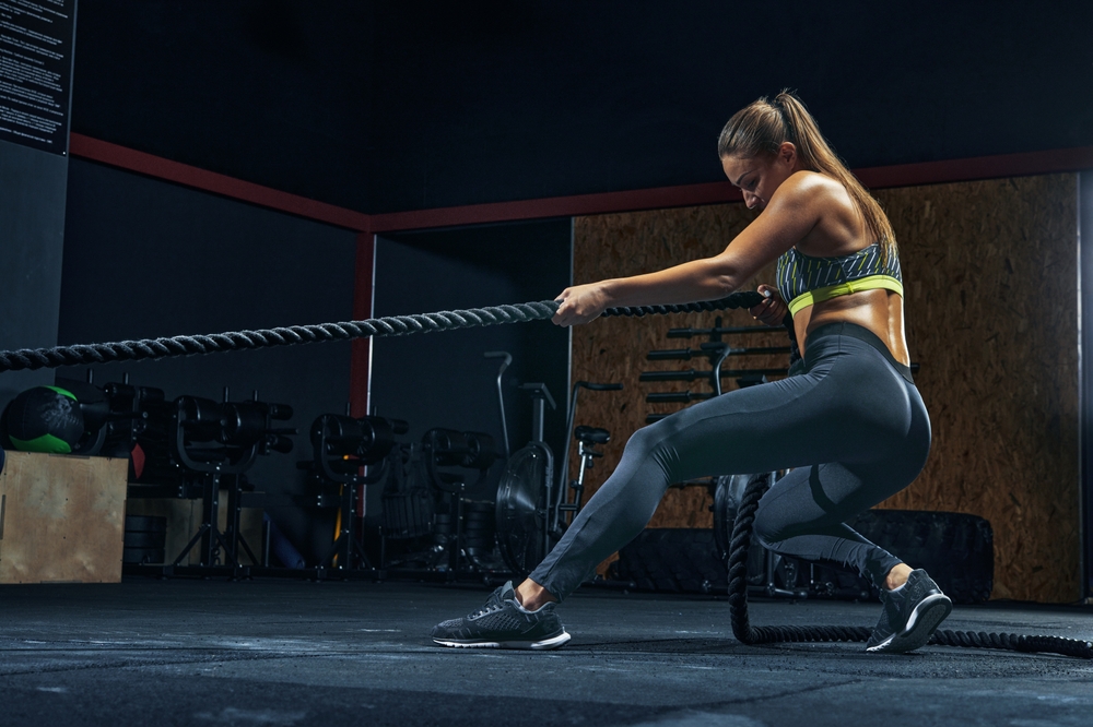 power flow yoga dynamic athletic pose